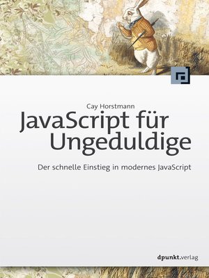 cover image of JavaScript für Ungeduldige